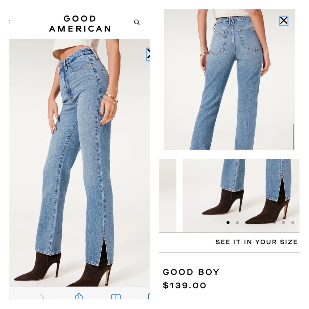 Good American Denim - Good Boy Blue941